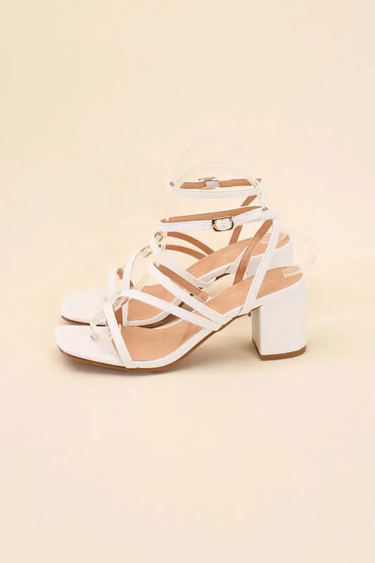 ALI-6 Strappy Low Heel