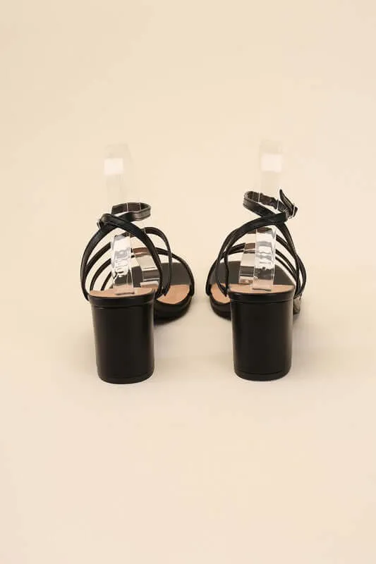 ALI-6 Strappy Low Heel