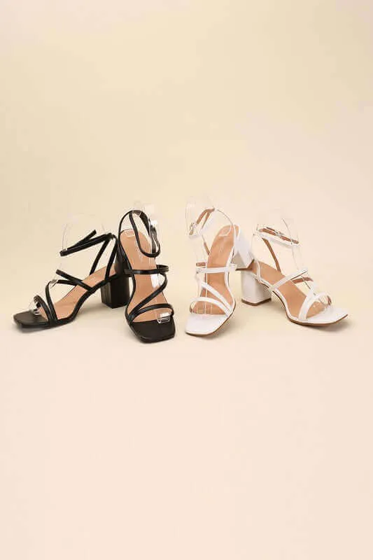 ALI-6 Strappy Low Heel