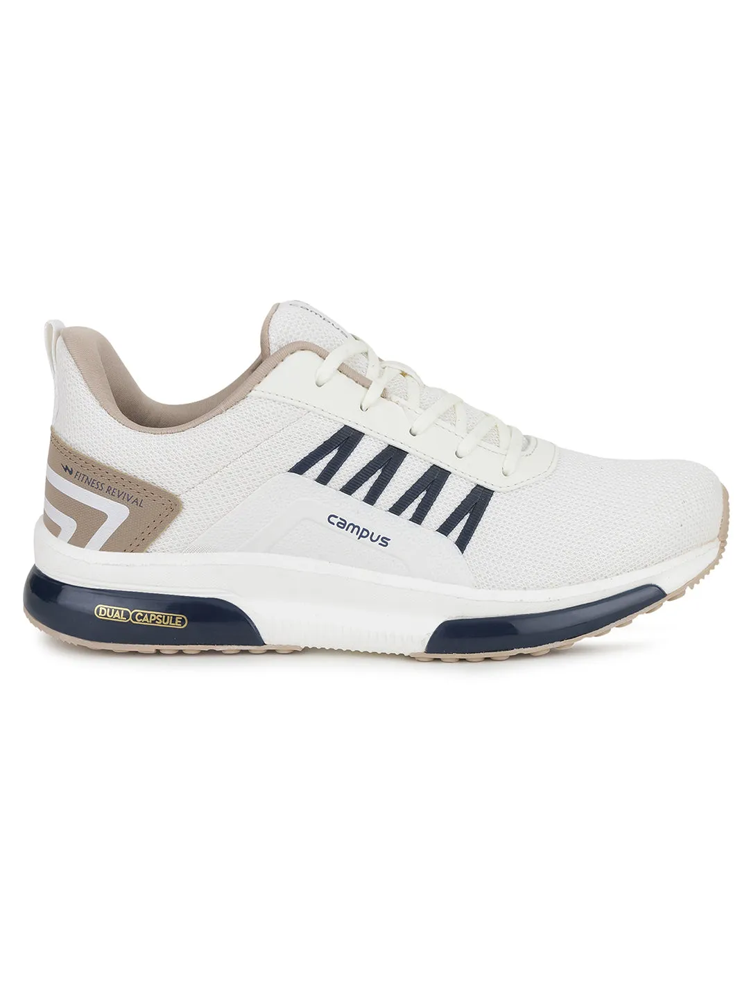 BRAZIL PRO Cream Men's Running Shoes