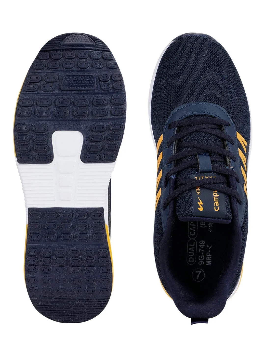 BRAZIL PRO Navy Men's Running Shoes