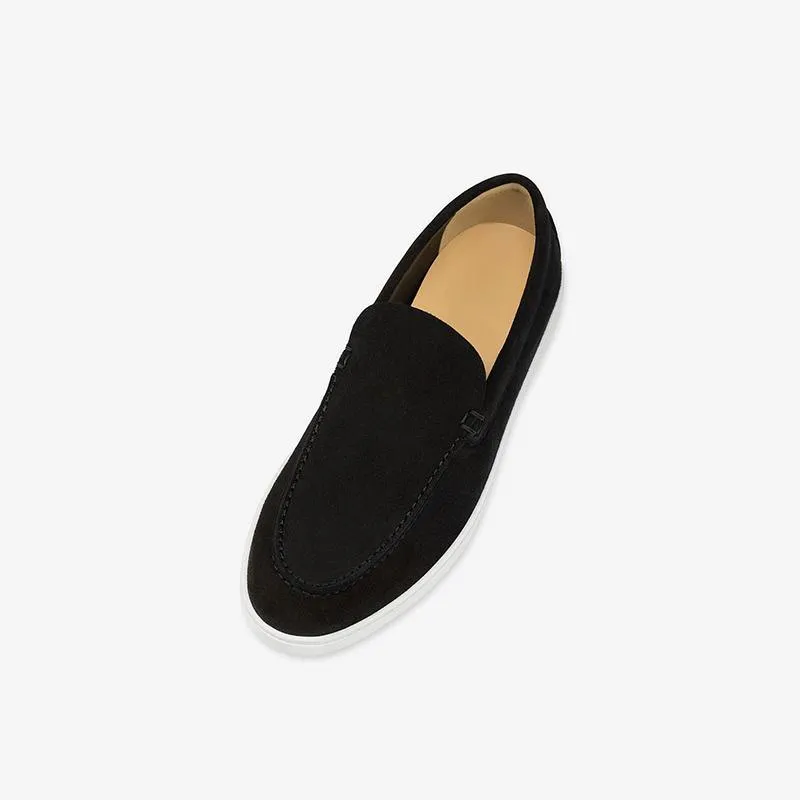Casual Suede Slip-On Sneakers