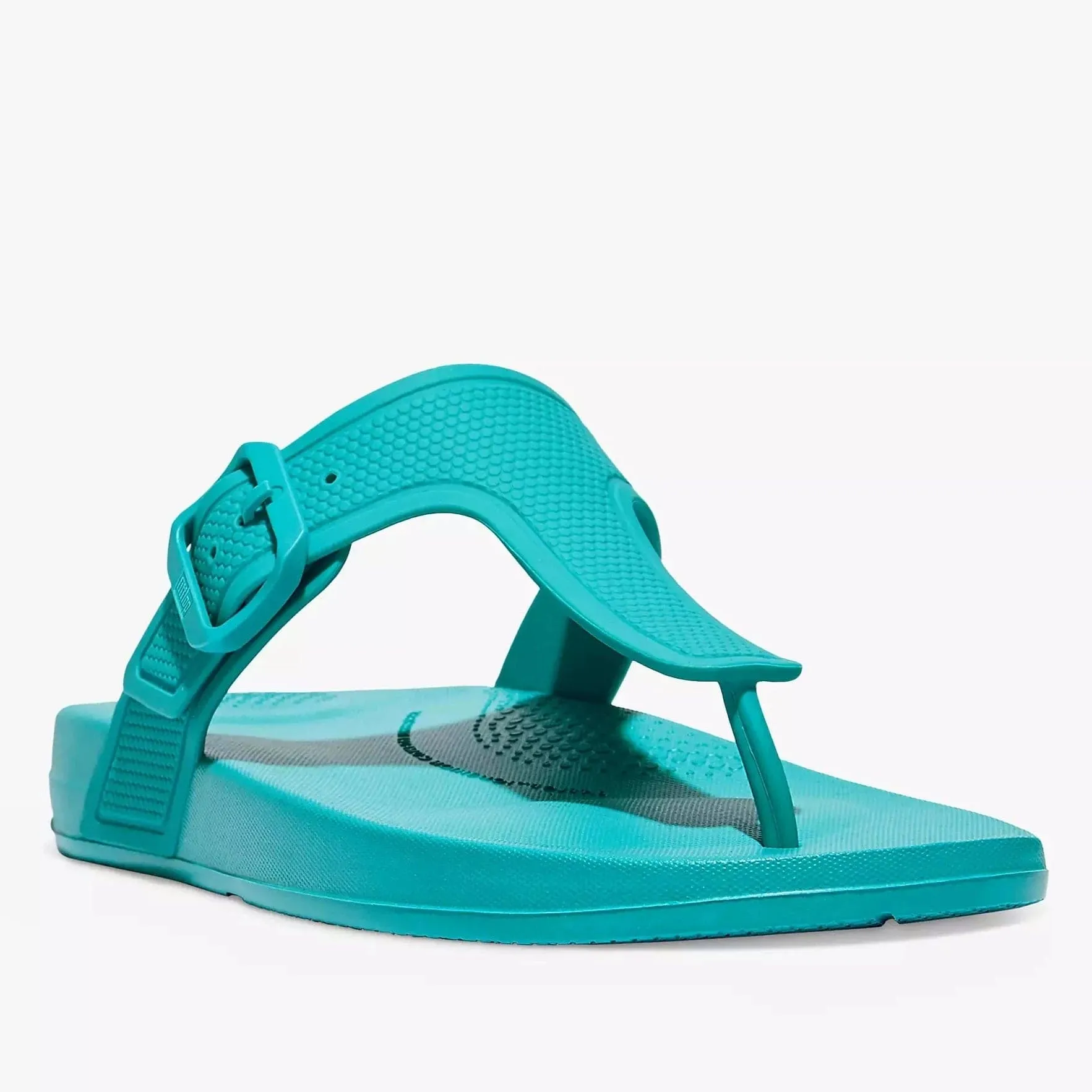 FitFlop Adjustable Buckle Flip Flops, Tahiti Blue