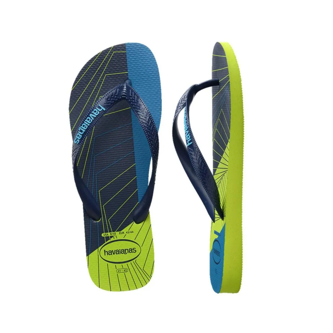 Havaianas Men's Flip Flops Top Trend - Lemon Green