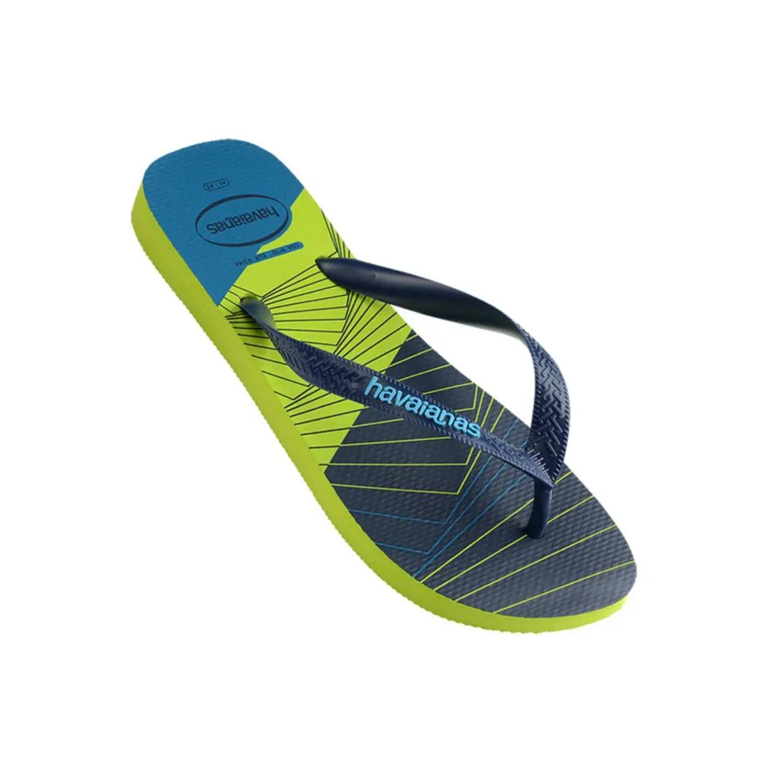 Havaianas Men's Flip Flops Top Trend - Lemon Green