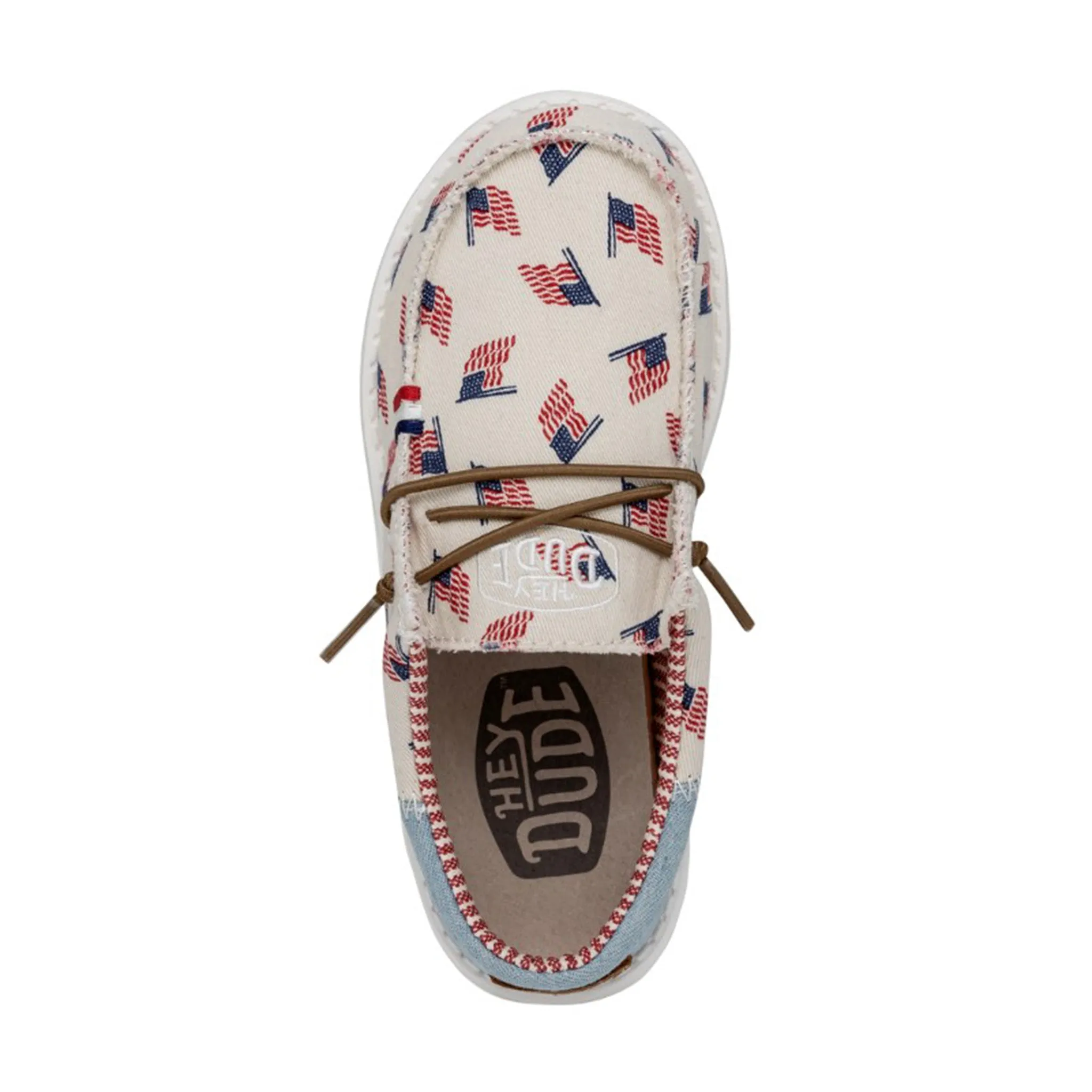 Hey Dude Youth Wally Americana Flag