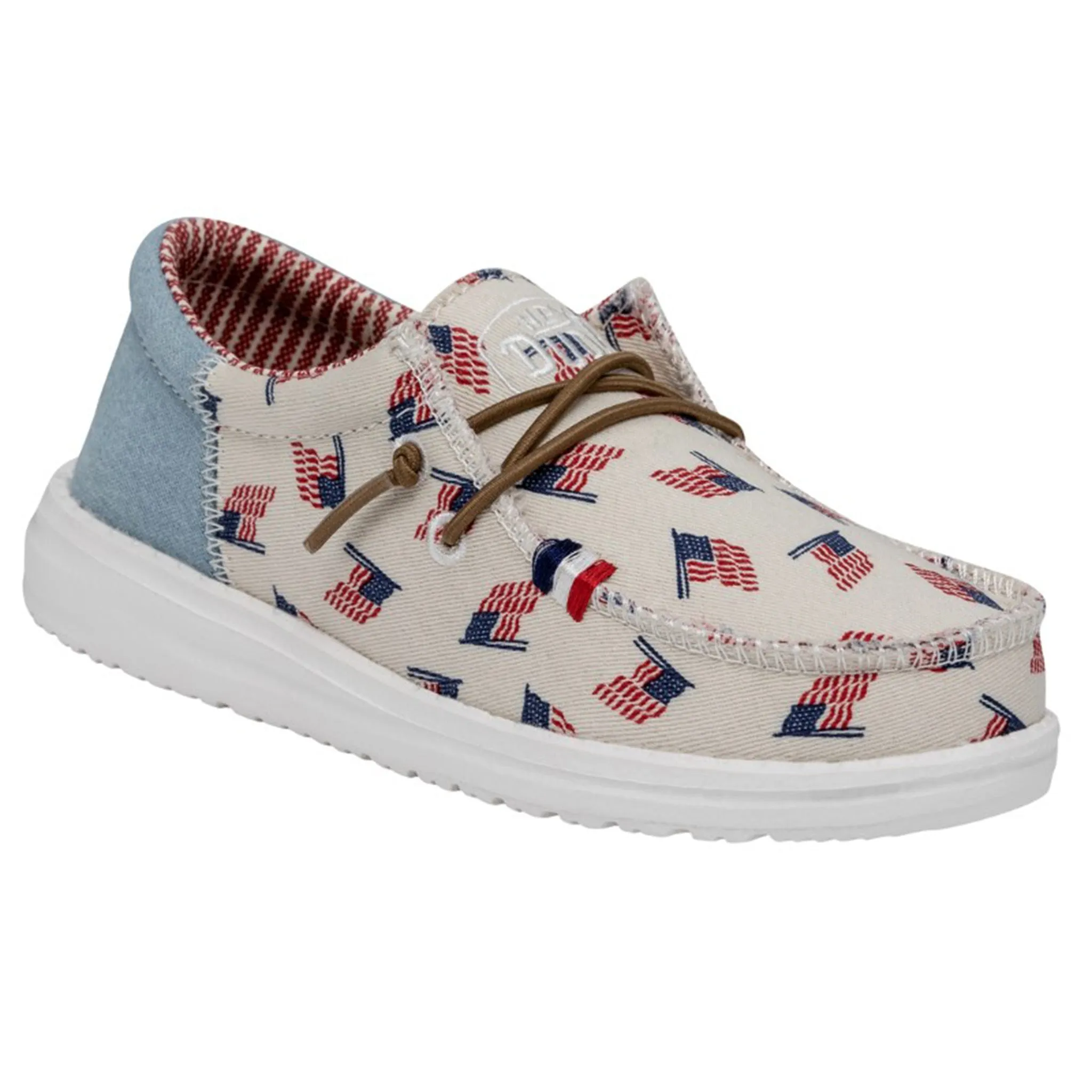 Hey Dude Youth Wally Americana Flag