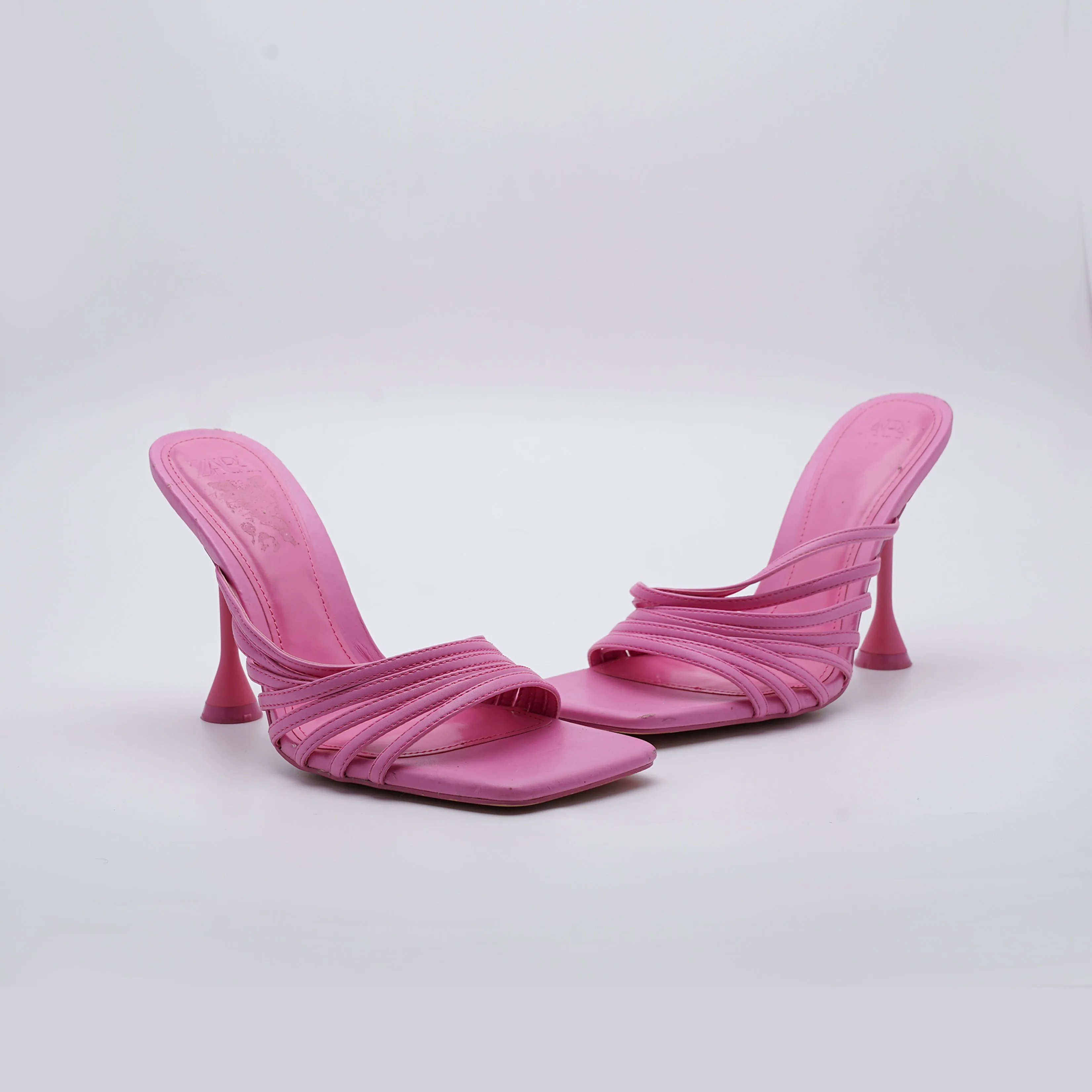 High Heeled Strappy Sandals