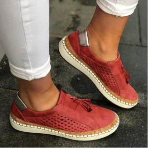 Hollow Slip-on Sneakers