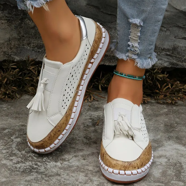 Hollow Slip-on Sneakers