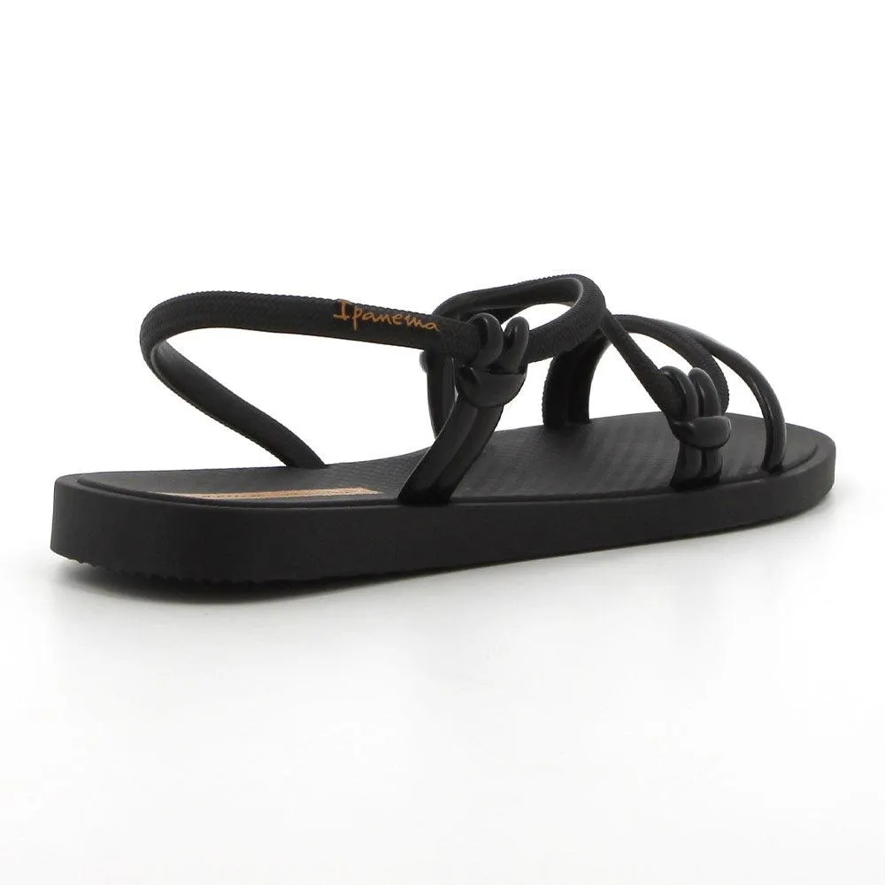 Ipanema Strappy Sandal With Back Strap - Black