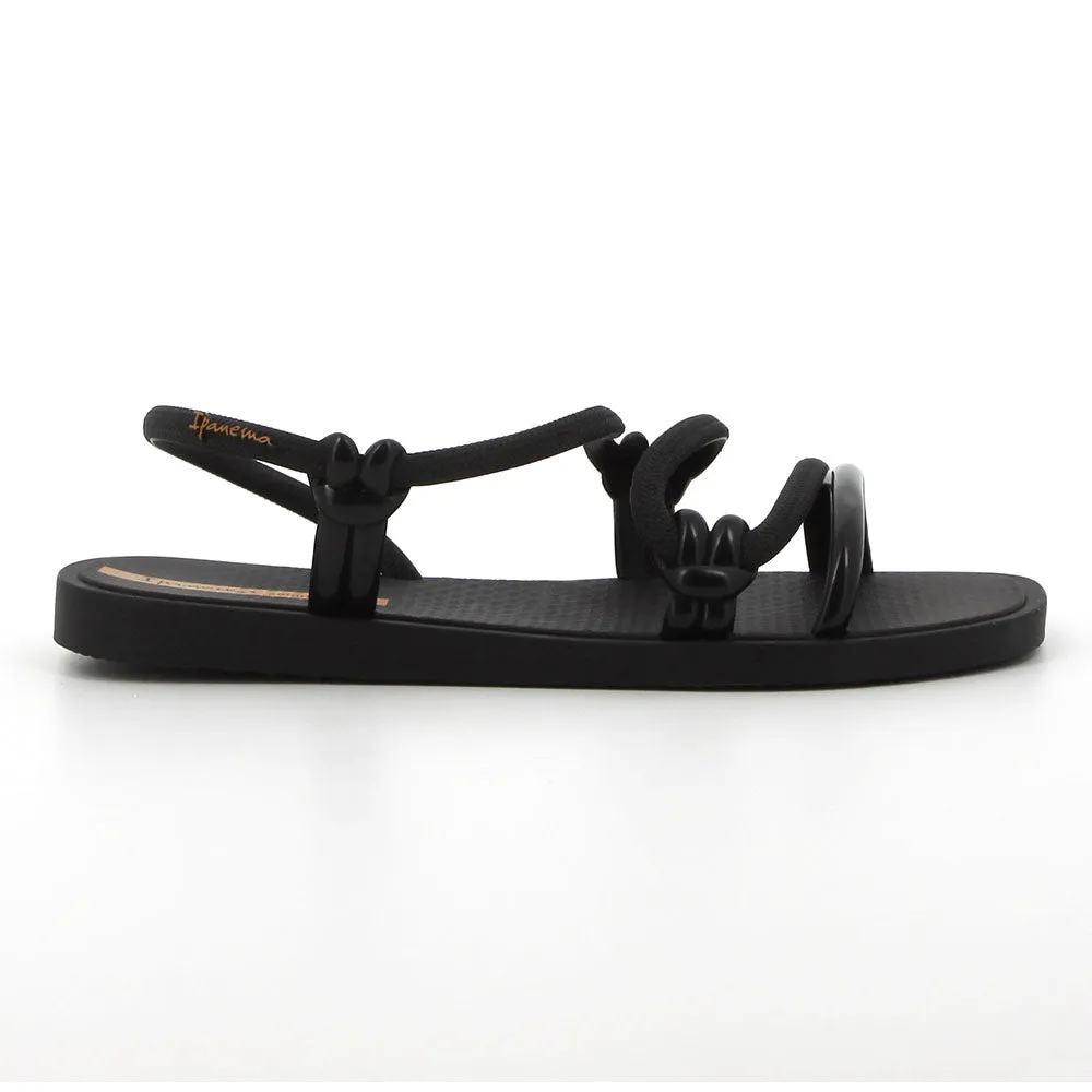 Ipanema Strappy Sandal With Back Strap - Black