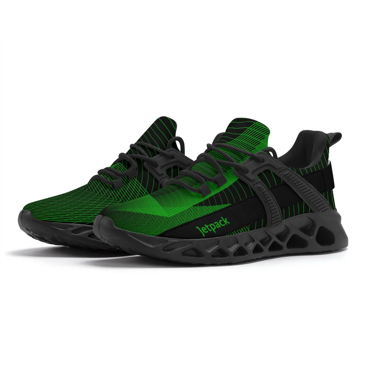 Jetpack Branded Honeycomb Sole Low Top Shoe | Shoe Zero