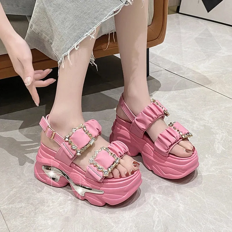 Joskaa 2024 New Chunky Sandals Womens