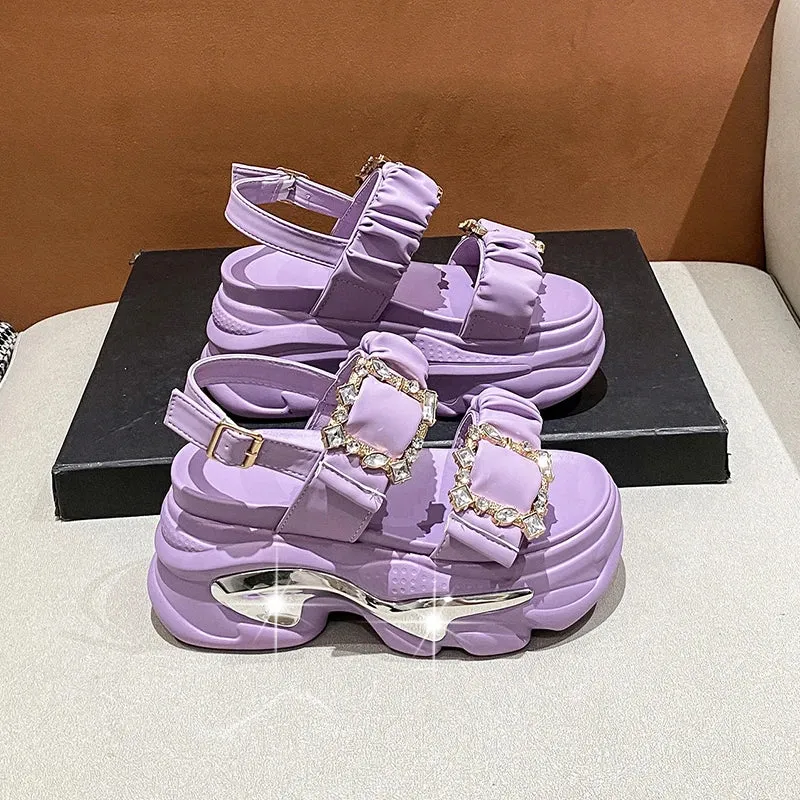 Joskaa 2024 New Chunky Sandals Womens
