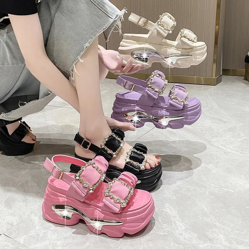 Joskaa 2024 New Chunky Sandals Womens