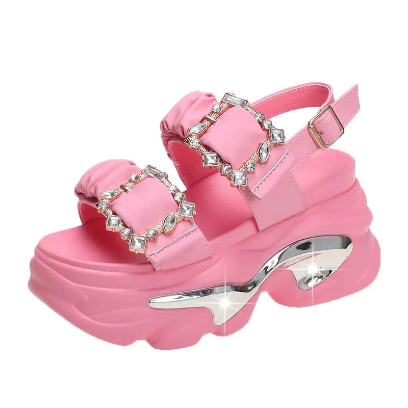Joskaa 2024 New Chunky Sandals Womens