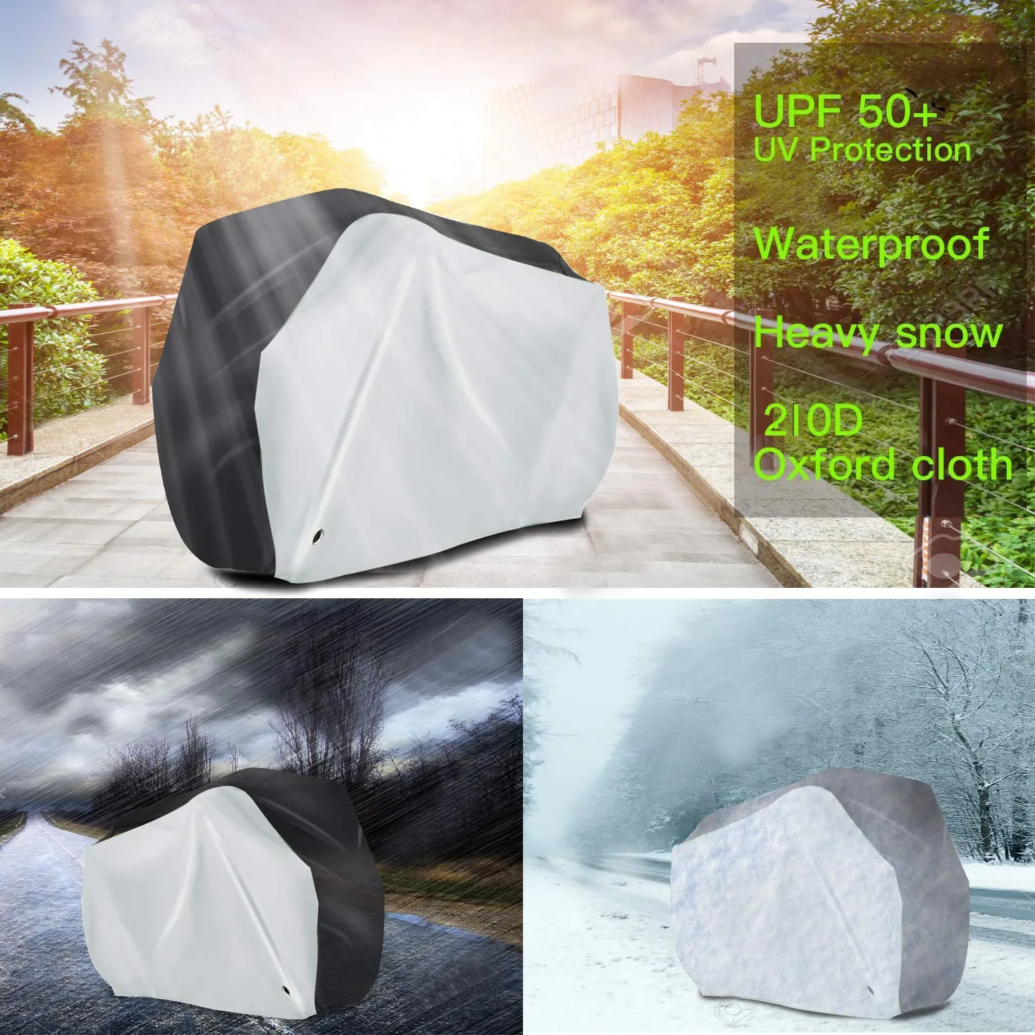 Kartech Bicycle Cover Waterproof Bike Dust Rain Protector UV Sun Duty Outdoor