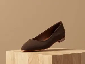 MARTINA • Custom Fitted Bespoke Ballet Flats • BROWN
