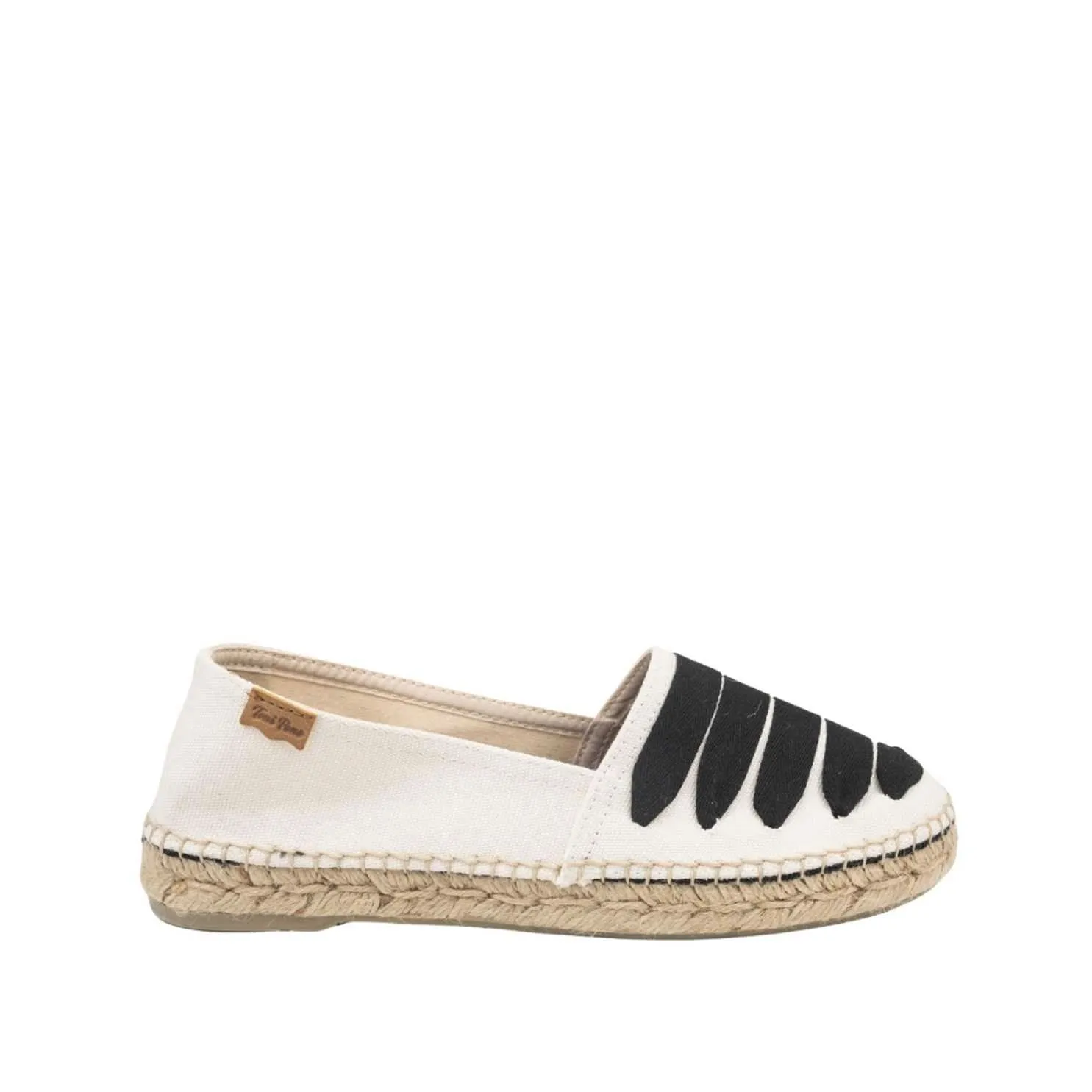 Multicolor Cotton Blend Espadrilles for Women - Rose-CM