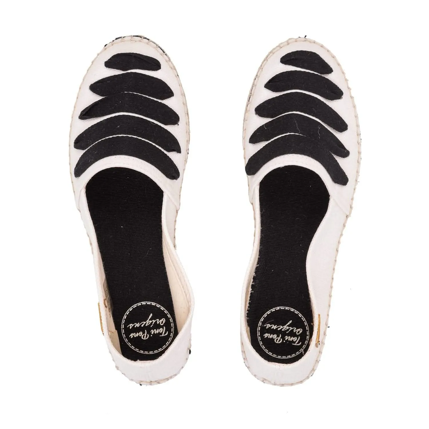 Multicolor Cotton Blend Espadrilles for Women - Rose-CM