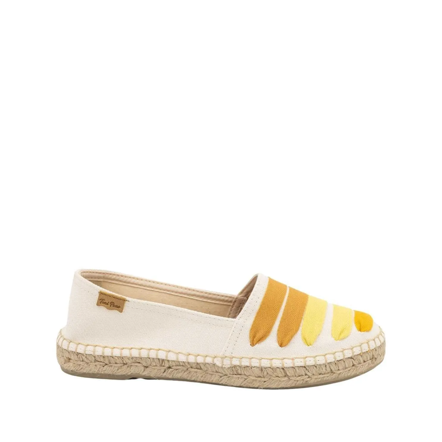 Multicolor Cotton Blend Espadrilles for Women - Rose-CM