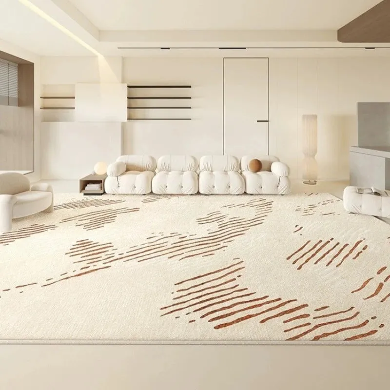 Nathalie Serenity Wave Waterproof Antibacterial Area Rug