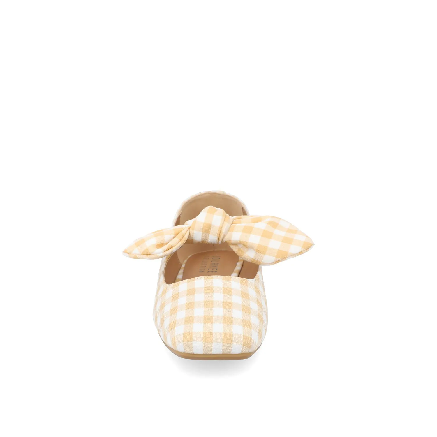 SERALINN BALLET MARY JANE FLATS IN FABRIC