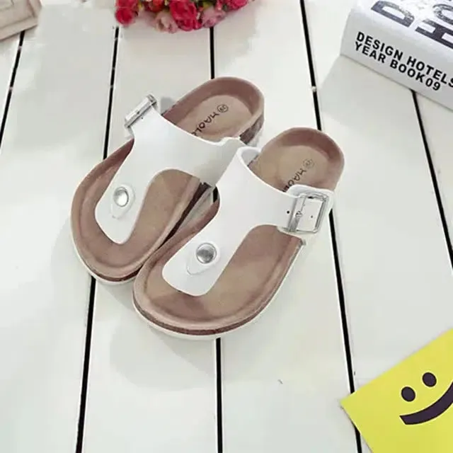 Soft Cork Children's Flip Flops Designs