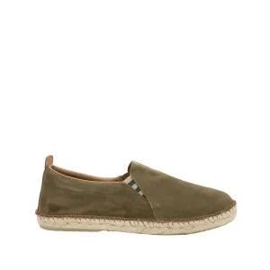 Split Leather Flat Espadrille for Men - Marti
