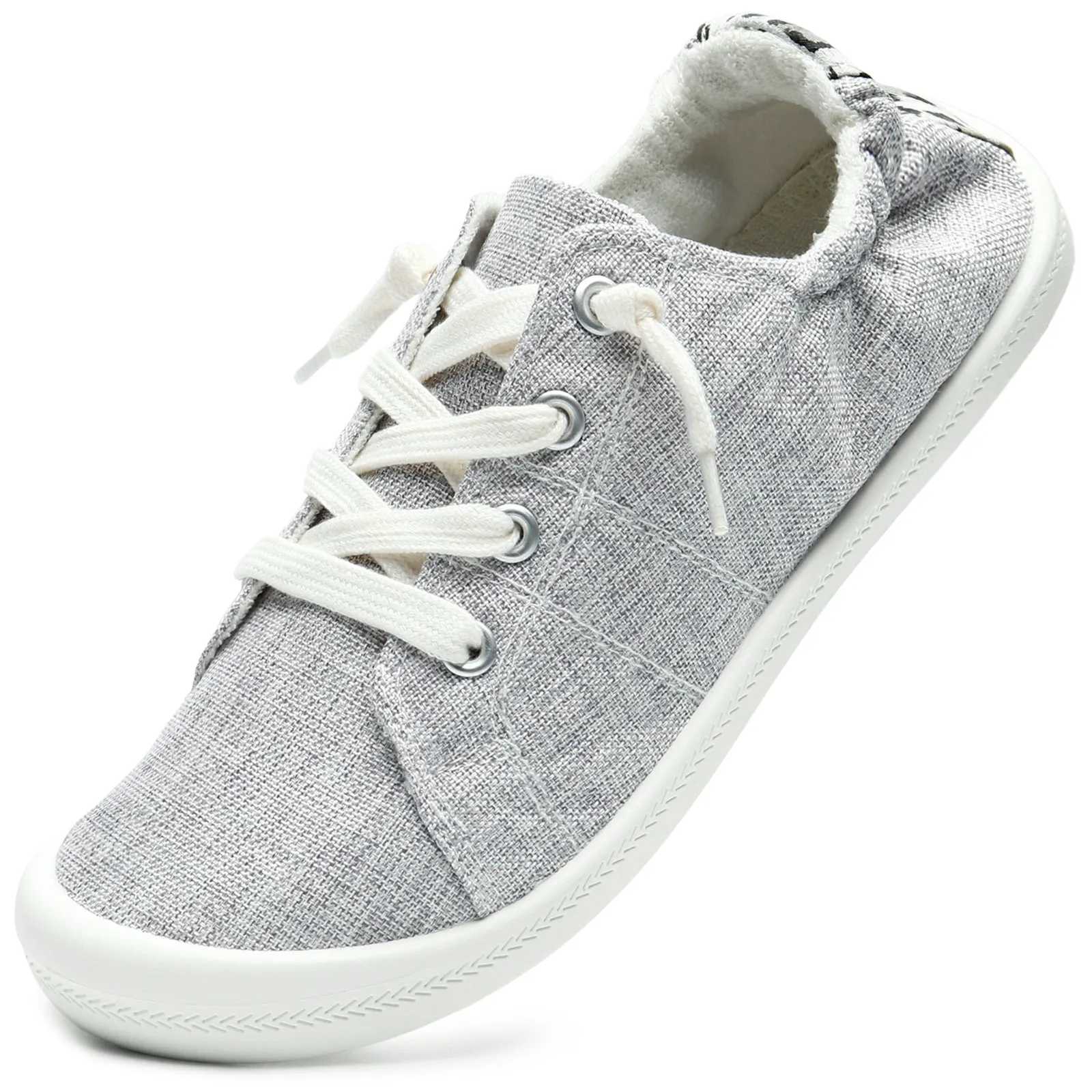 STQ Womens Slip On Sneakers, Comfort Casual Canvas Shoes