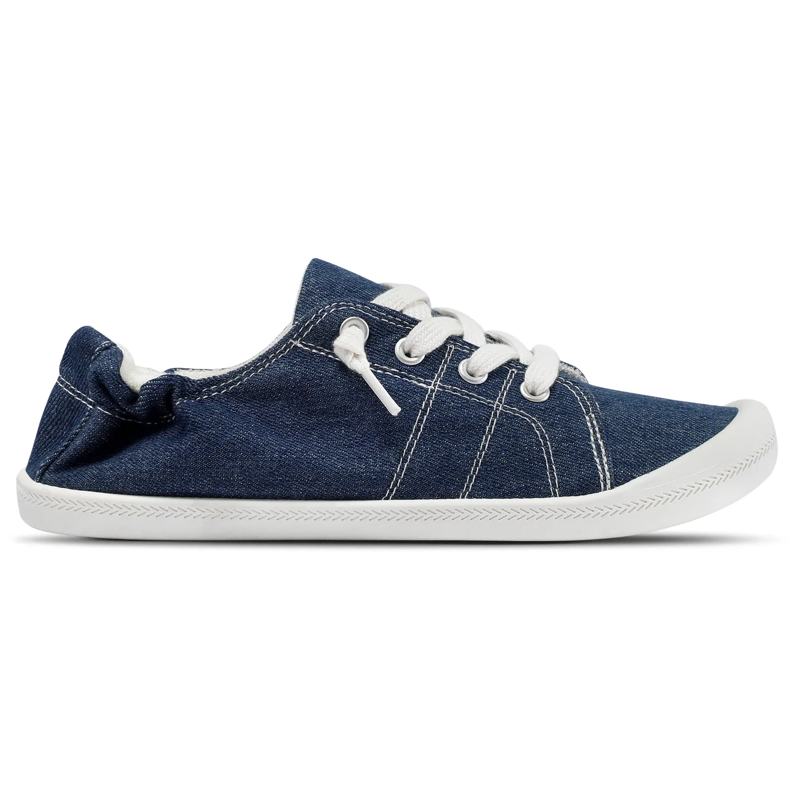 STQ Womens Slip On Sneakers, Comfort Casual Canvas Shoes