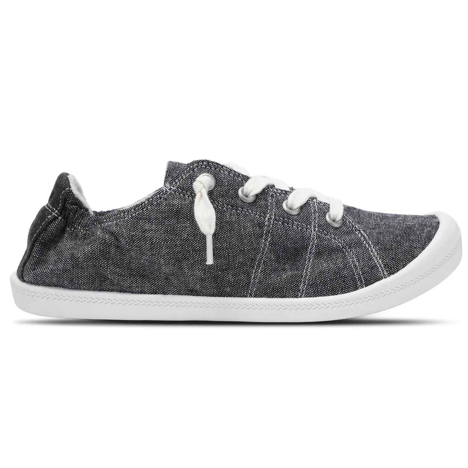 STQ Womens Slip On Sneakers, Comfort Casual Canvas Shoes