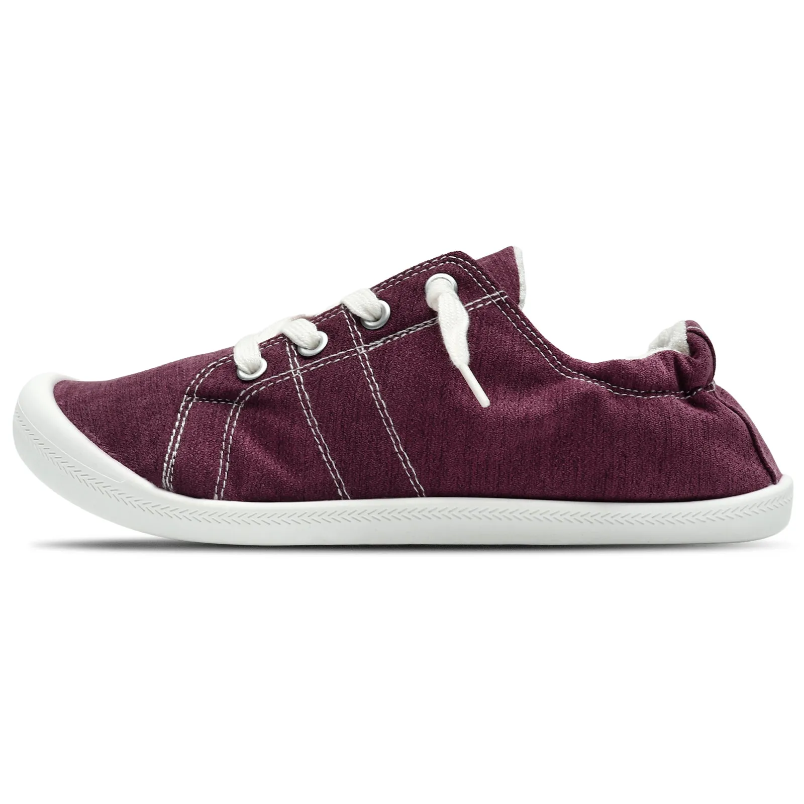 STQ Womens Slip On Sneakers, Comfort Casual Canvas Shoes