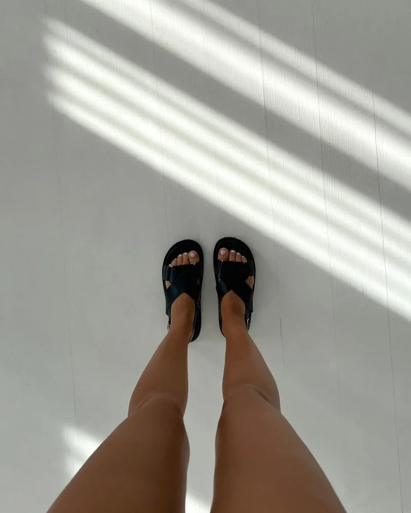 TRUDY SLIDE - BLACK