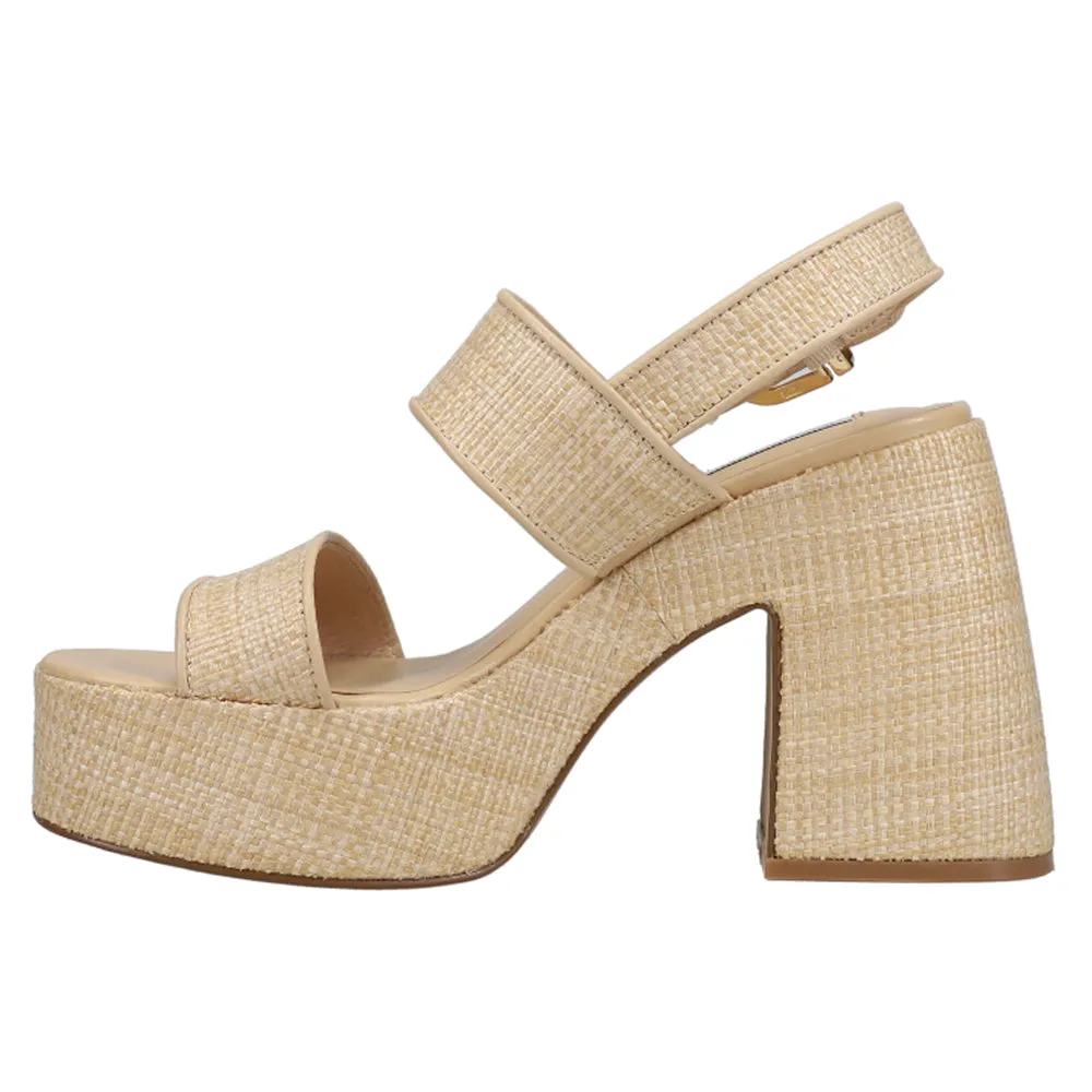 Valory Slingback Platform Block Heel Sandals