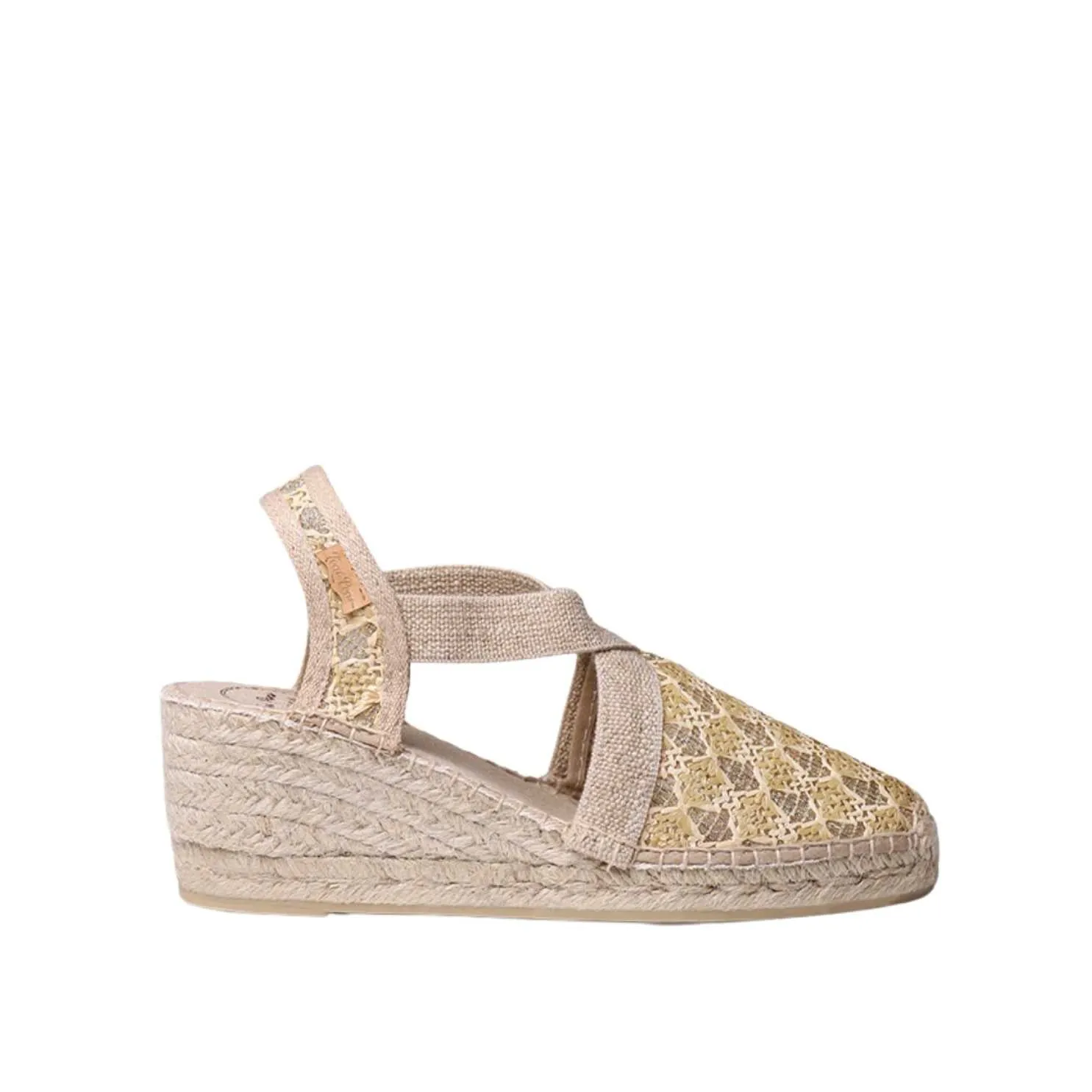 Vegan Multicolored Wedge Espadrille For Women - Terra-TT