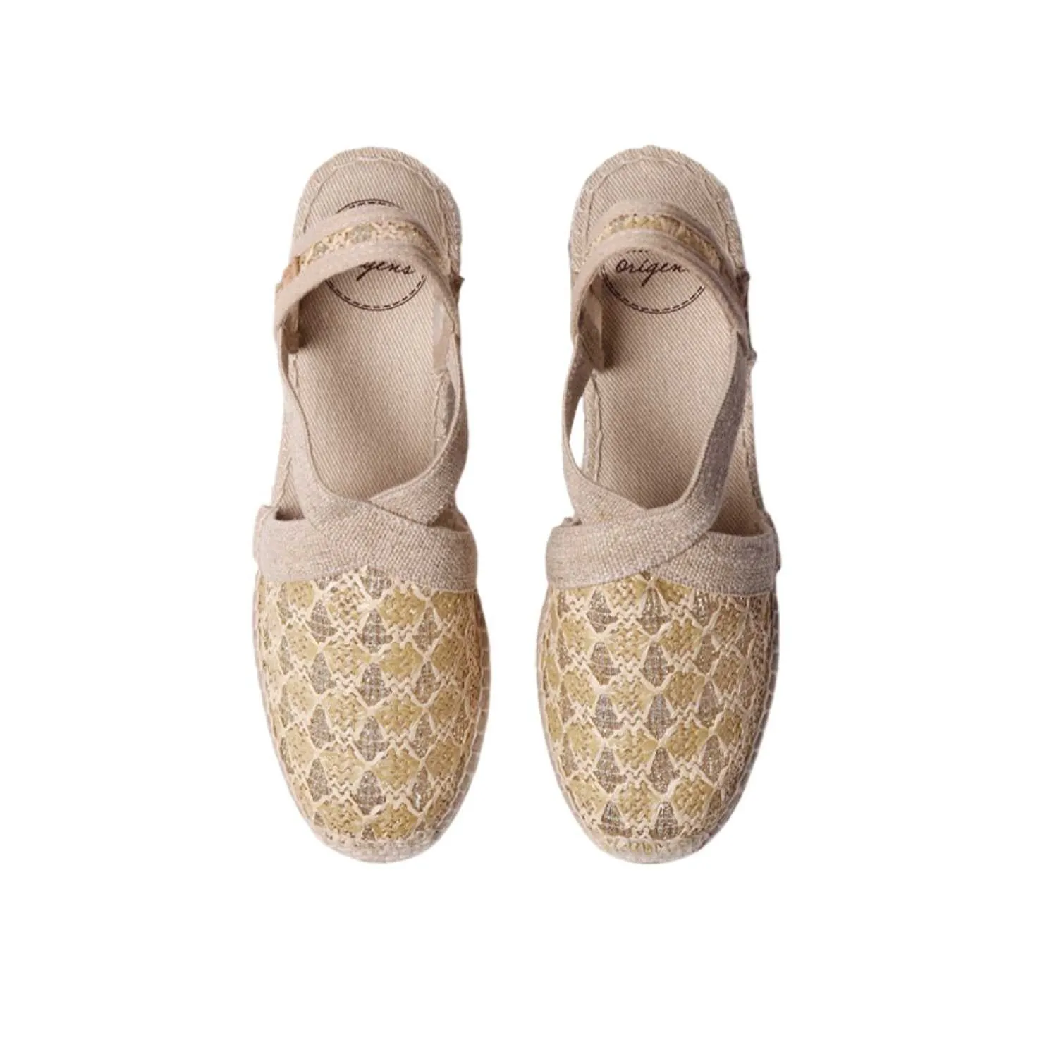 Vegan Multicolored Wedge Espadrille For Women - Terra-TT