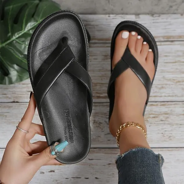 Women's Daily Casual Beach Flip Flops 17600971S
