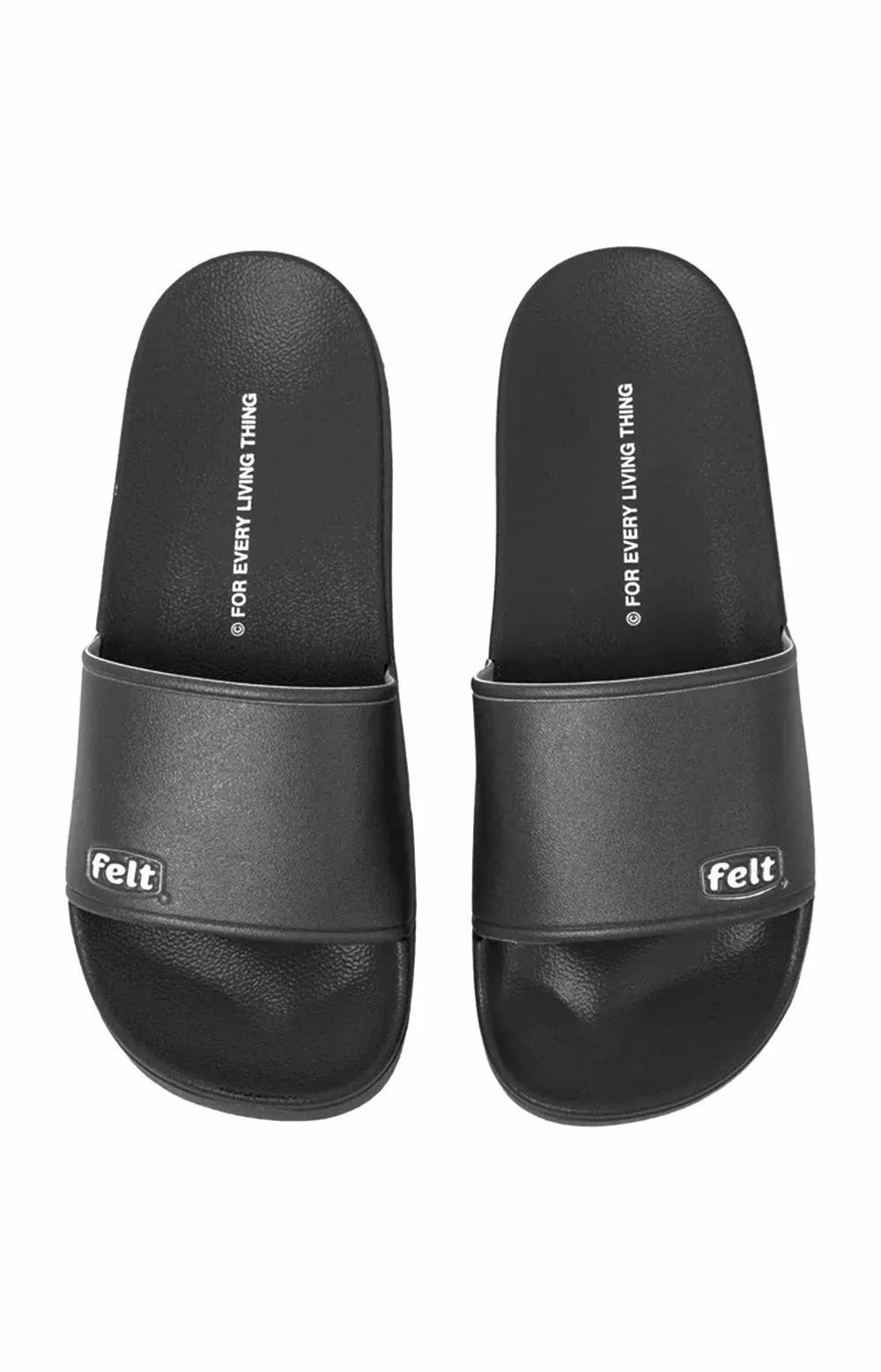 Work Wear Logo Slides - Black